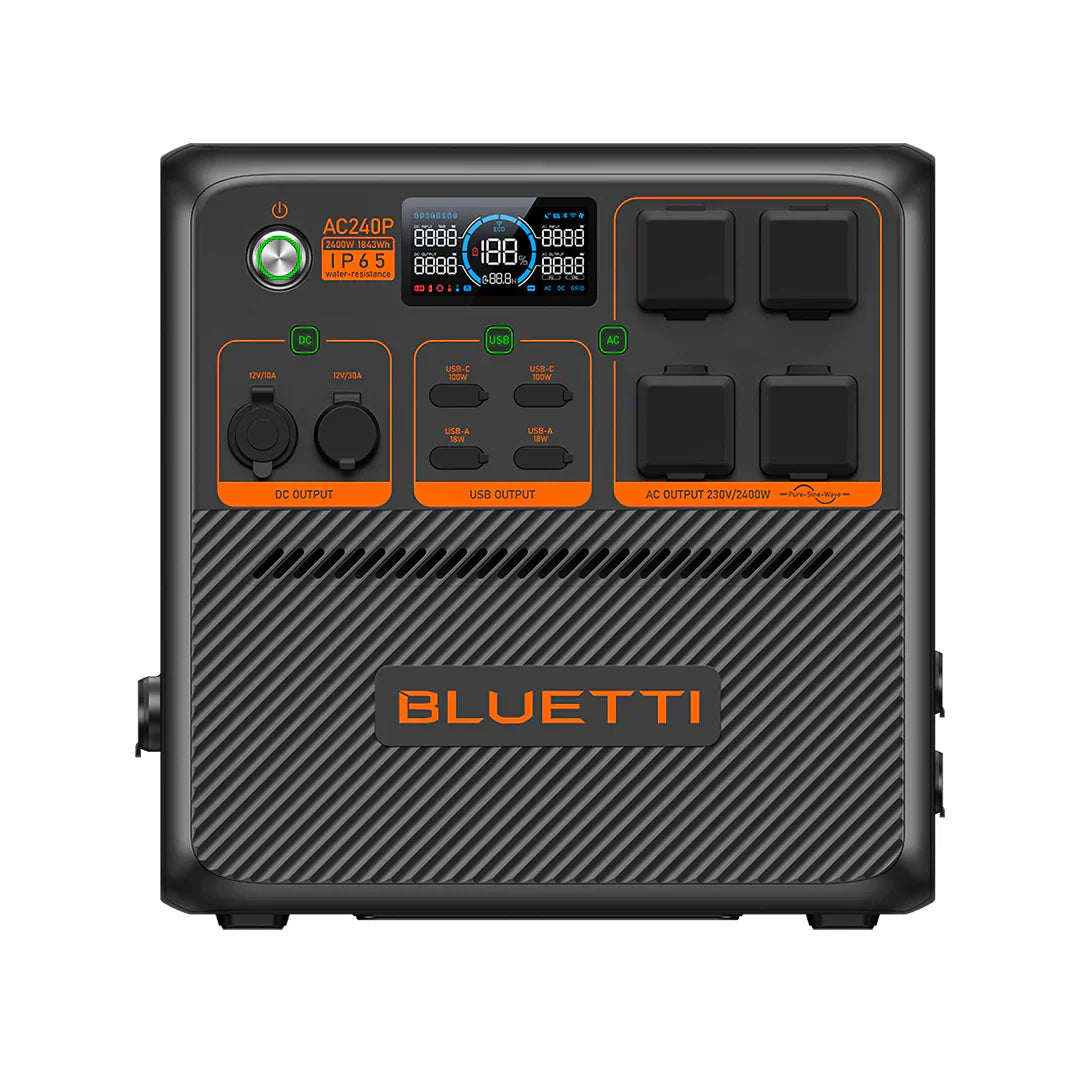 How to Use the Bluetti AC240P as a Portable Power Solution