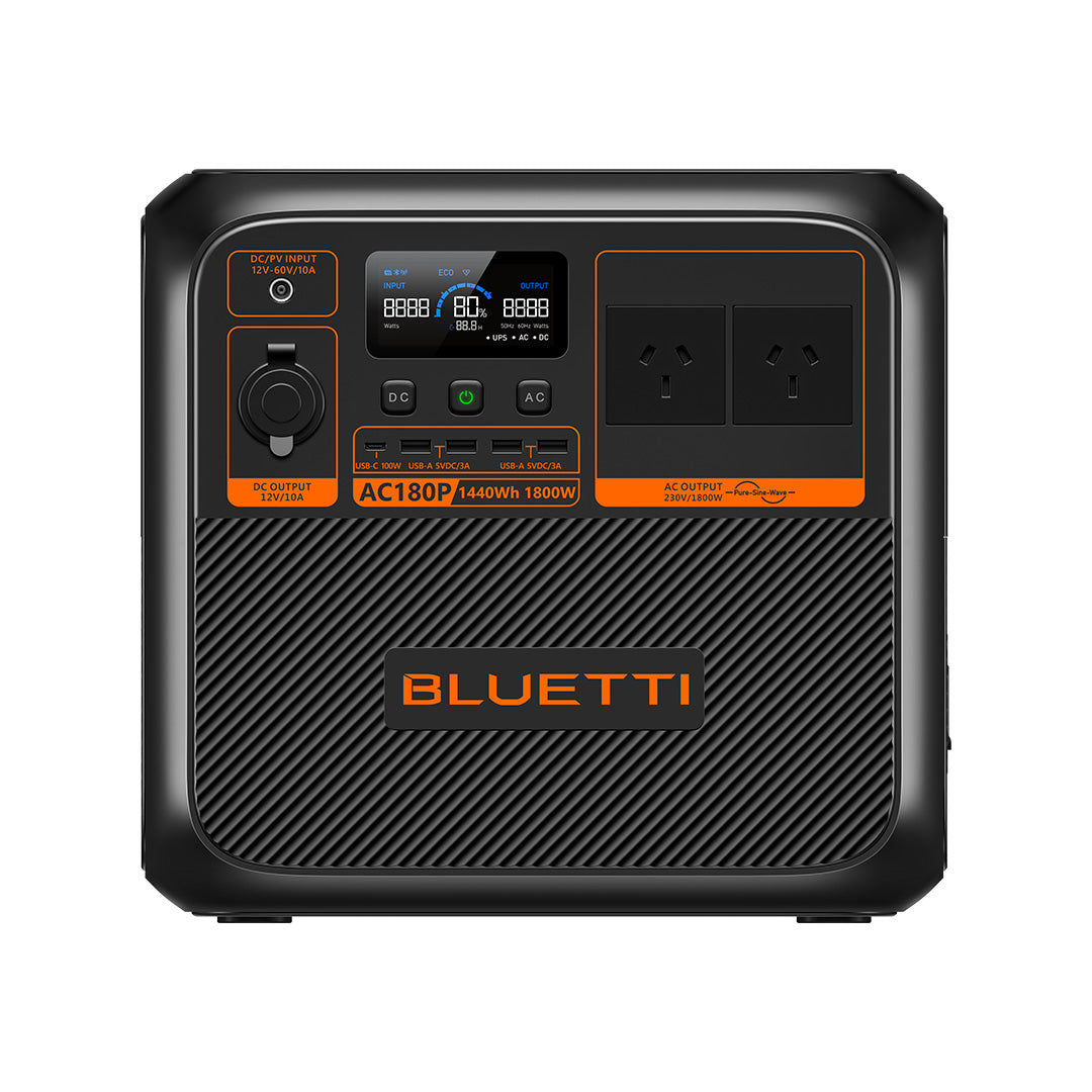 BLUETTI AC180P Portable Power Station | 1800W 1152Wh