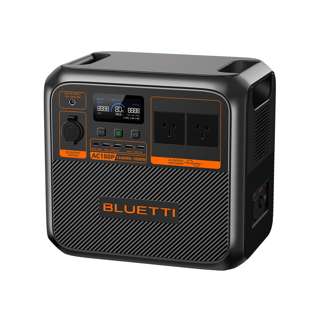 BLUETTI AC180P Portable Power Station | 1800W 1152Wh