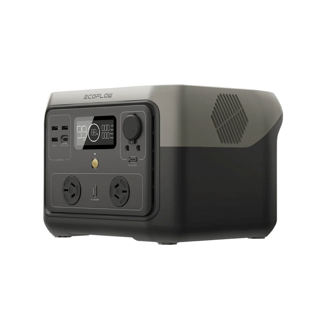 EcoFlow RIVER 2 Max Portable Power Station | 500W 512Wh (40Ah)