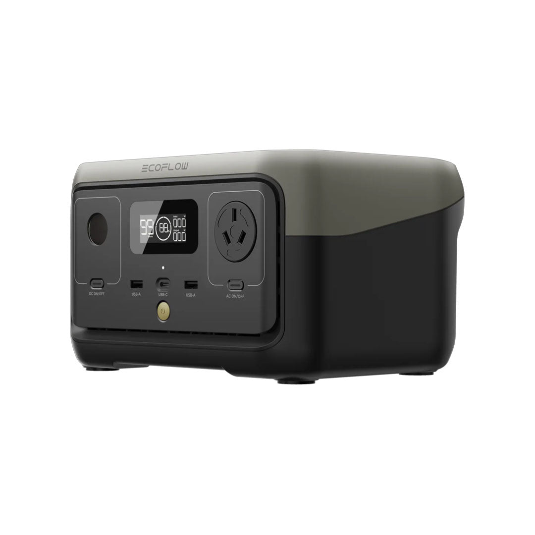 EcoFlow RIVER 2 Portable Power Station | 300W 256Wh (20Ah)