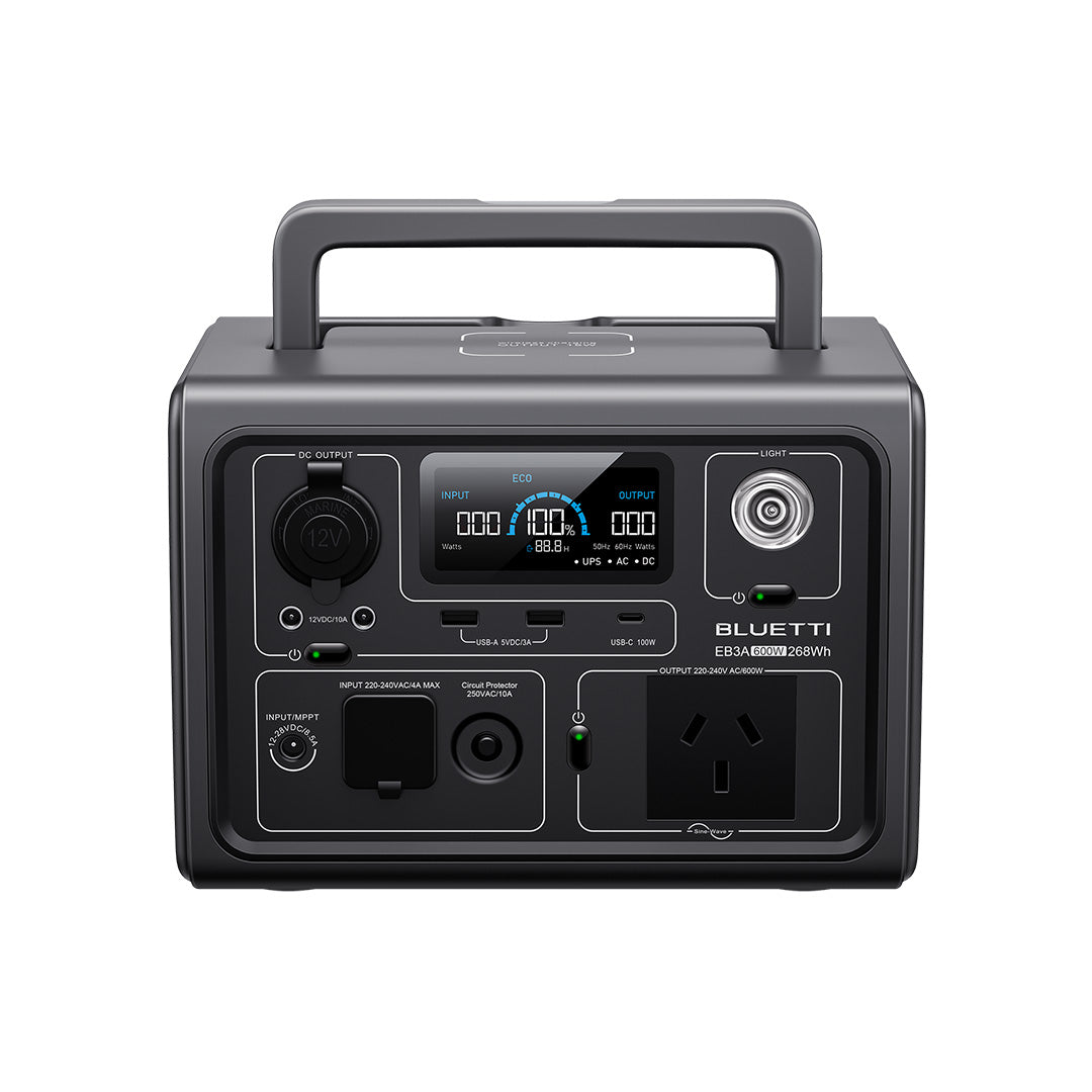 BLUETTI EB3A Portable Power Station | 600W 268Wh