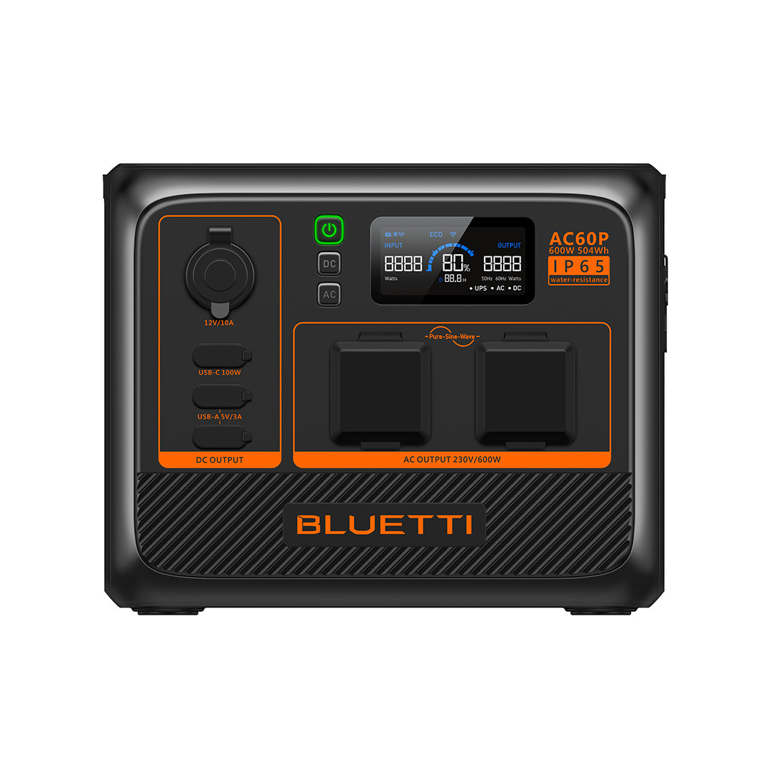 BLUETTI AC60P Portable Power Station | 600W 403Wh